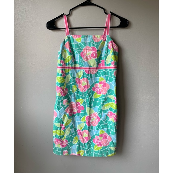 Lilly Pulitzer Other - Lilly Pulitzer Vintage Floral Lined Long Sleeveless Dress